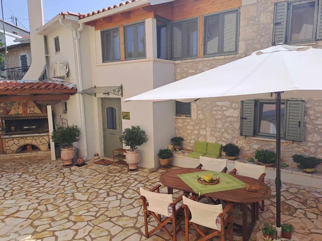 Вилла La Casa Di Bella A Tradional Stone House With Barbecue Karia  Экстерьер фото